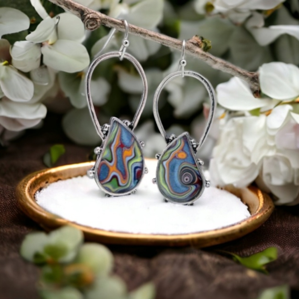 Statement Drop Earrings - Picture 15 of 16